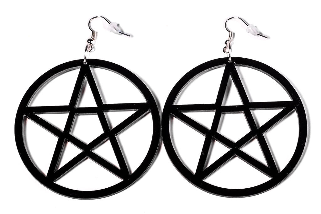 Carman Pentagram Earrings-1