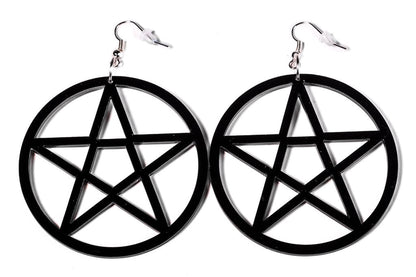 Carman Pentagram Earrings-1