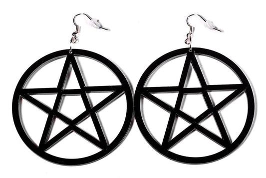 Carman Pentagram Earrings-1