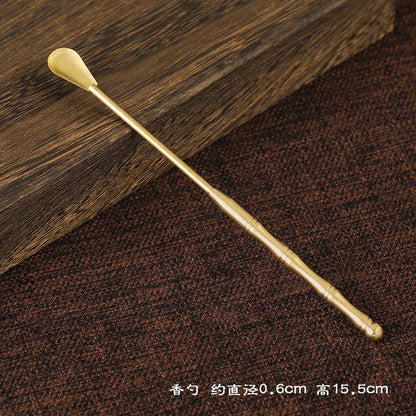 Brass Incense Tool Set for Beginners (5 Pieces)