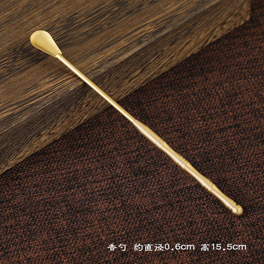 Brass Incense Tool Set for Beginners (5 Pieces)