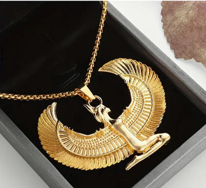 Egyptian Goddess Wings Pendant