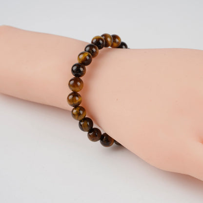 Tiger Eye Bracelet (8 mm Beads)