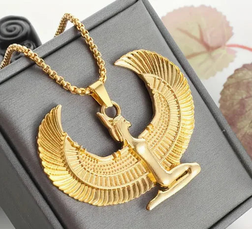 Egyptian Goddess Wings Pendant