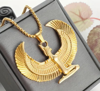 Egyptian Goddess Wings Pendant